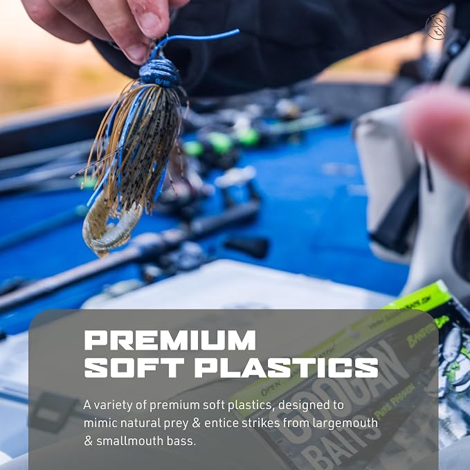 Googan Squad Mondo Kit Bass Fishing Lure Sets for Largemouth & Smallmouth Bass – Includes Premium Tackle & Mystery Box Essentials