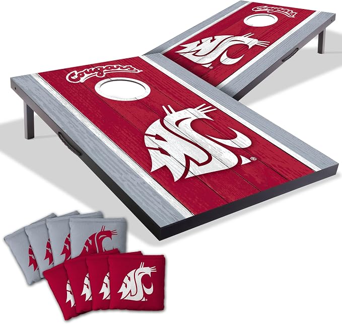 YouTheFan NCAA 2' x 3' Portable Cornhole Game with Logo Bags