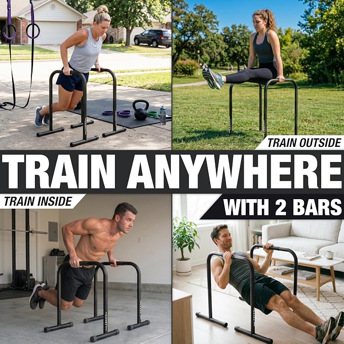 Lebert EQualizer Total Body Strengthener – Dip Station - Standard & XL