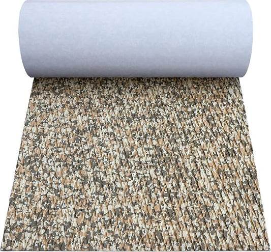 Hjdeck Boat Flooring EVA Foam Boat Decking Marine Carpet Non-Slip Decking Sheet Self-Adhesive Marine Flooring for Fishing Boat Kayak Yacht RV Swimming Pool Golf Cart 94.5"x23.6"/16.1"/11.8"