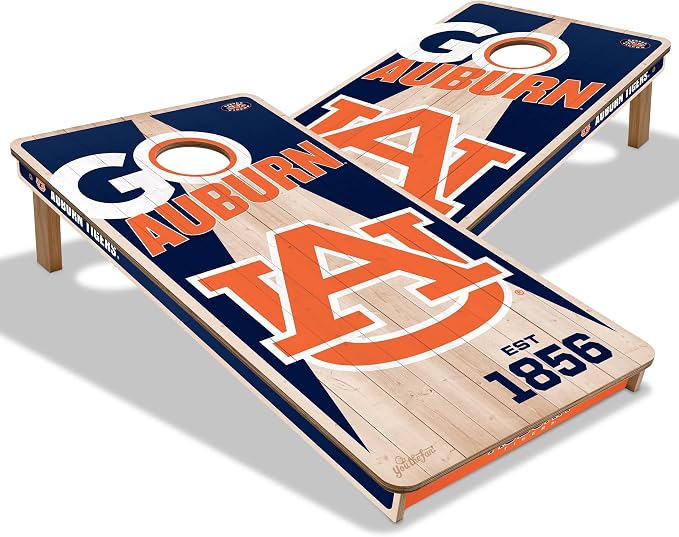 YouTheFan NCAA 2’ x 4’ Professional Wood Cornhole Game