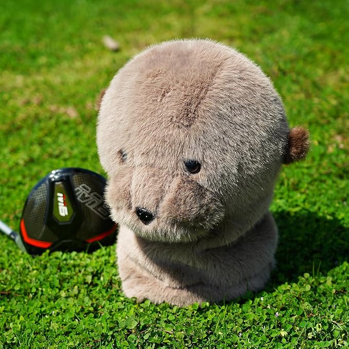 Craftsman Golf Driver Headcover Horse Sloth Funny Animal Golf Head Cover Novelty for Wood Driver Fairway Hybrid Golf Club for Men Women Kids Golfer Gift