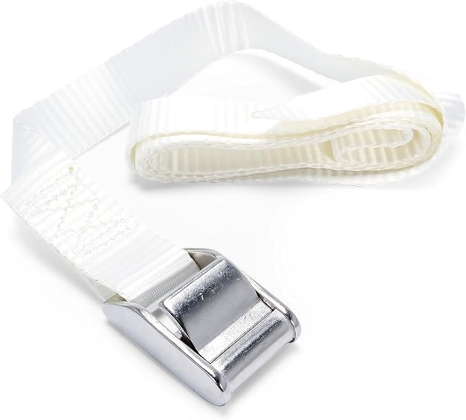 Kuuma 51960 Cooler Tie Down Strap Kit - Inlcudes Straps, Mounting Bracket, and Screws - Great for RVs, Boats, and Truck Beds