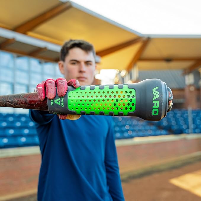 Varo ARC Bat Training Weight, 12oz, for Baseball (MLB Authentic) - Barrel Feel - Improve Your Batting, Barrel Speed, and Develop Swing Mechanics - White/Graphite