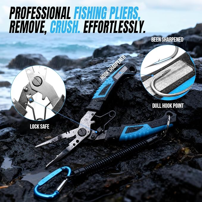 PLUSINNO Tackle Bag - Expandable Fishing Bag with fishing tools for Saltwater & Freshwater - Water Resistant Fishing Gear Shoulder Bag For Men, All-purpose Carrying Bags for Outdoors
