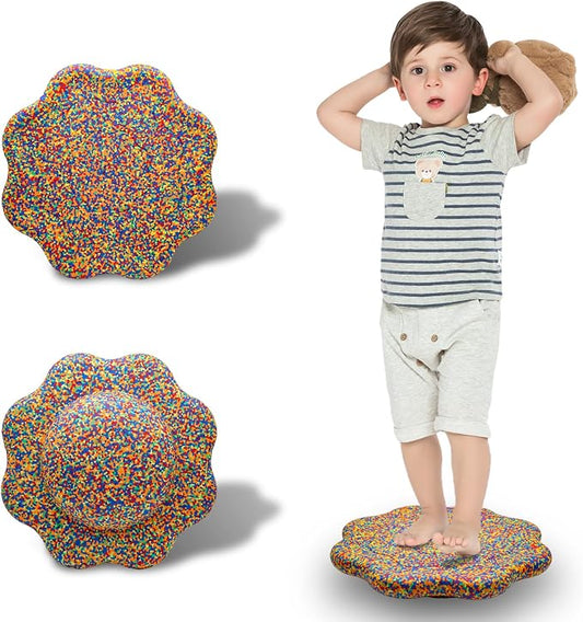 EPP Balance Board Kids for Stepping Stones for Kids - Foam Toddler Balance Board for Sensory Training Indoor Outdoor for Boys Girls