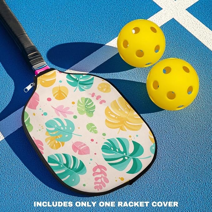 Blue Camo Corgi Pattern Print Pickleball Paddle Covers Only Paddles Holder Sleeve Fits Most Rackets