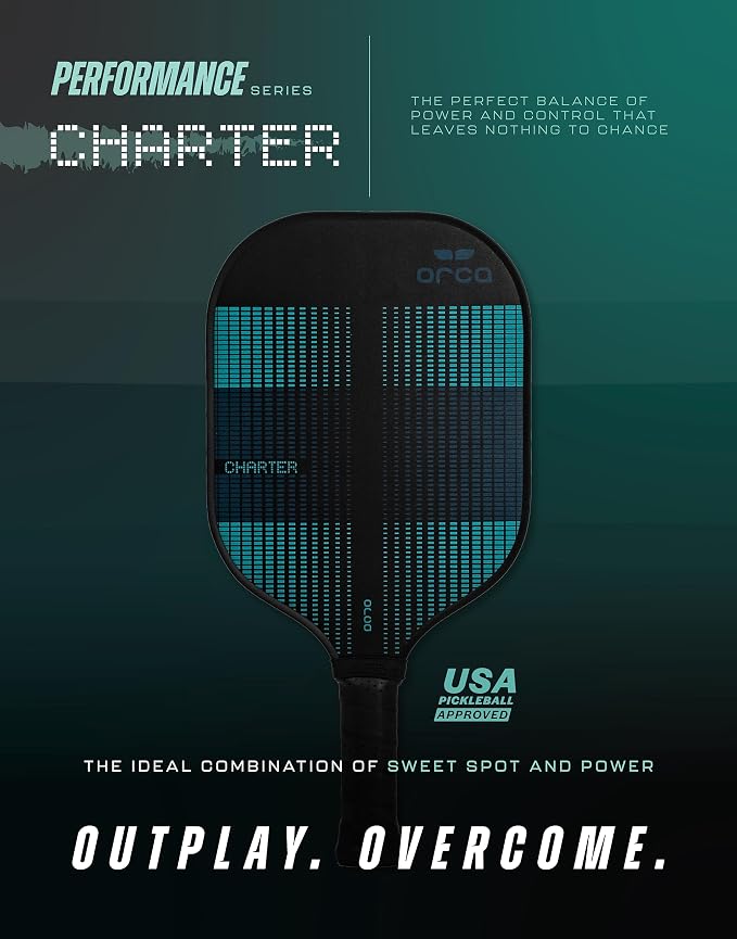 Orca Pickleball Paddles, Performance Series Pickleball Paddles Designed for Control and Precision, USA Pickleball Approved