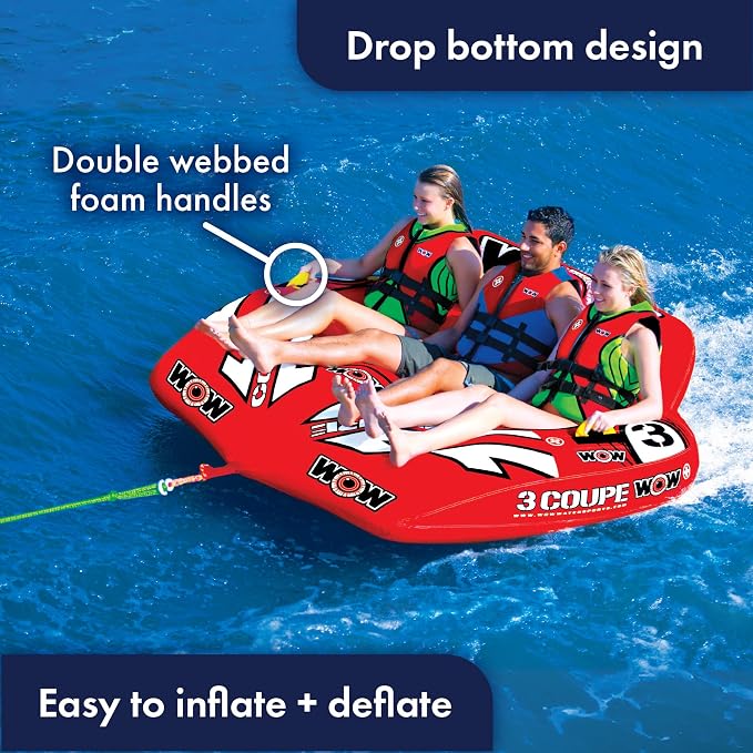 Wow Coupe Cockpit Inflatable Boat Towable Tube