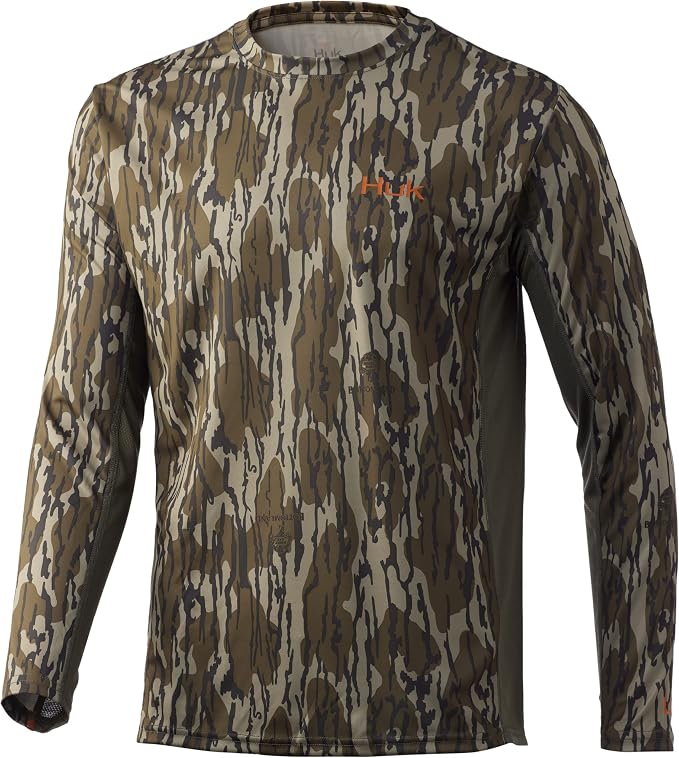 HUK Men's Icon X Long Sleeve Shirt, Performance Fishing Shirt