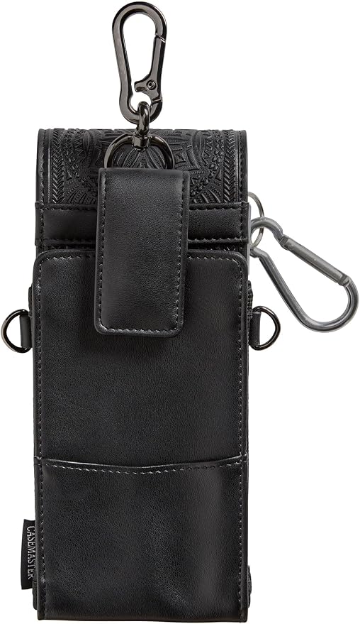 Casemaster Voyager Leatherette Wallet with Nomad Case, Holds 3 Steel Tip or Soft Tip Darts Fully Assembled, Portable Storage Accessories