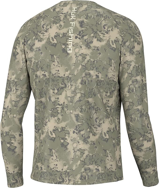 HUK Men's Pursuit Vented Long Sleeve Fishing Shirt (+30 UPF)