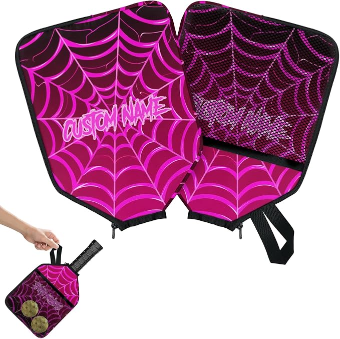 Personalized Pickleball Paddle Cover, Robust & Waterproof Custom Pickleball Paddle Case for Ultimate Protection