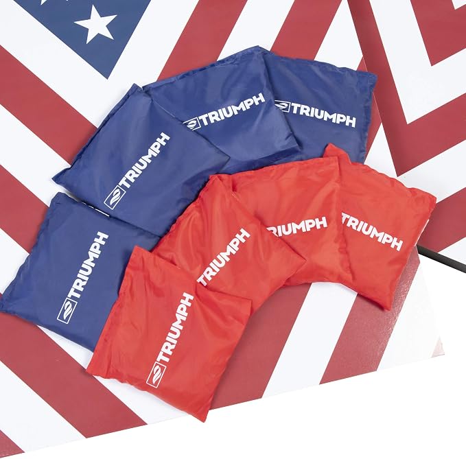 Triumph Sports 2x3 Premium Cornhole Sets - LED Options Available - 8 Bean Bag Toss Bags and Cornhole Boards Included