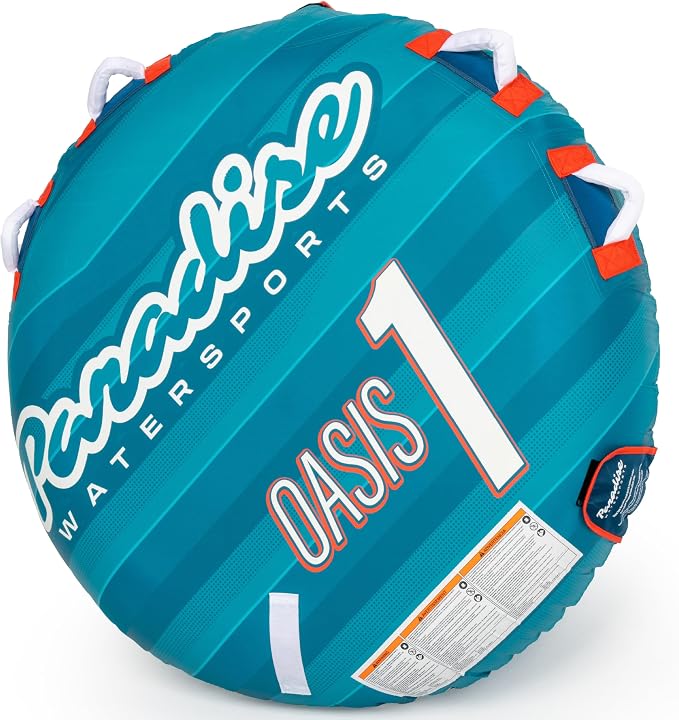 Paradise Water Sports - Oasis Towable Tube for Boating - 1 and1-3 Riders
