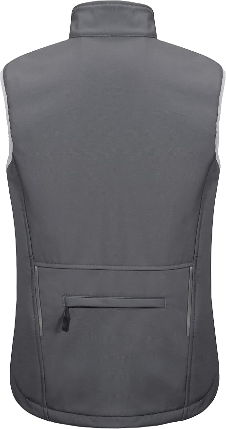 Little Donkey Andy Women's Fleece Lined Softshell Vest Lightweight Windproof Sleeveless Jacket for Hiking Outdoor Travel Golf