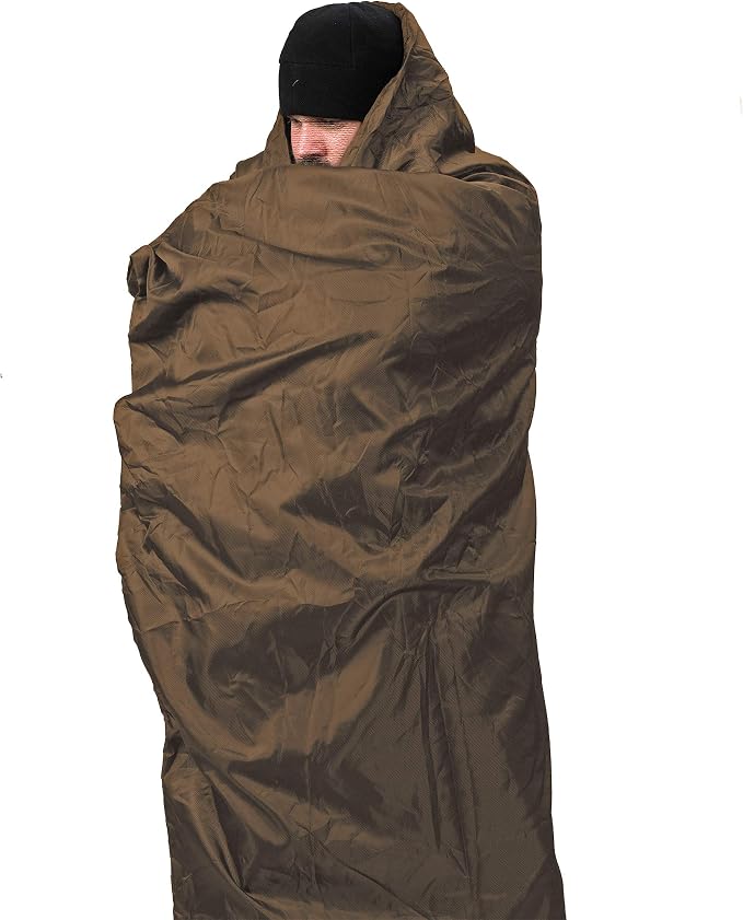 Snugpak Jungle Survival Blanket - Insulated, Lightweight, Water Repellent Polyester, Coyote