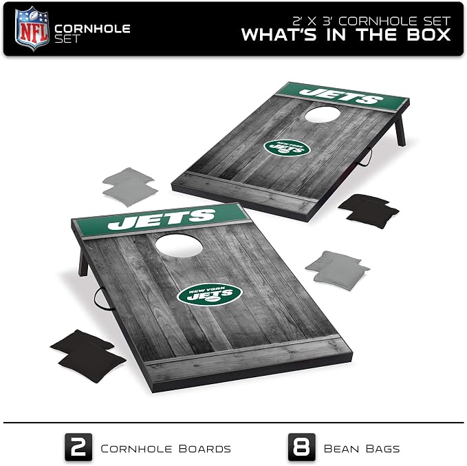 Wild Sports 2'x3' MDF Wood NFL Cornhole Set