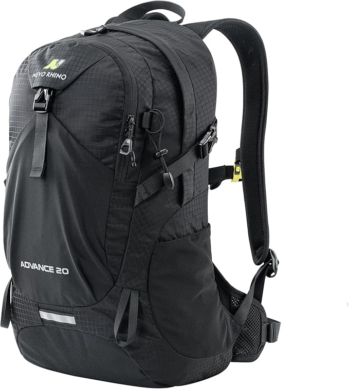 N NEVO RHINO 20L Hiking Internal Frame Backpack for Men Women, Small Travel Backpack Waterproof Backpack with Rain Cover