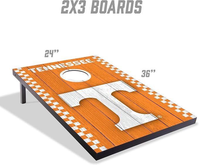 YouTheFan NCAA 2' x 3' Portable Cornhole Game with Logo Bags