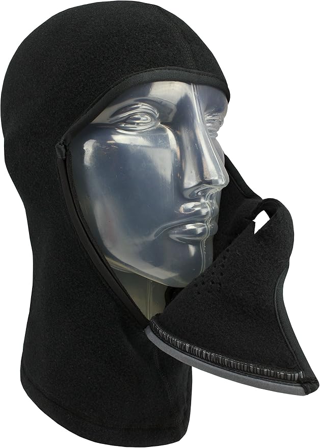 Seirus Innovation Adult Magnemask Convertible Neofleece Cold Weather Mask Combo 3-in-1 Clava with Hood, Face Mask & Neck Warmer