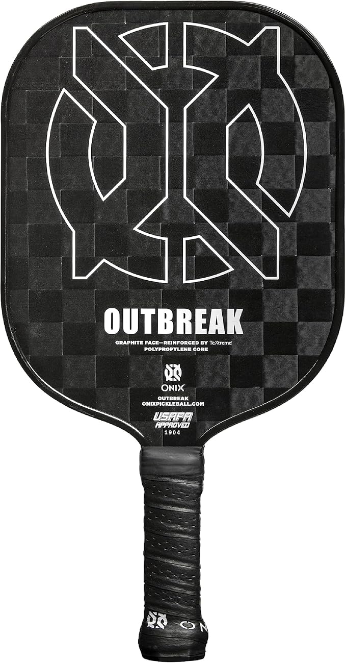 Onix Outbreak Pickleball Paddle Reinforced by TeXtreme® Technology for Improved Performance and Stronger Play