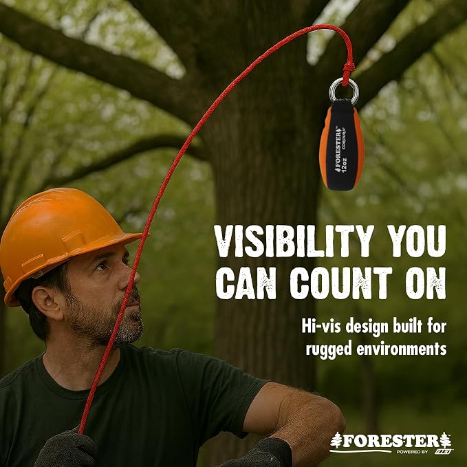 FORESTER Arborist Throw Weight | Cordura Throw Weight for High Abrasion Resistance and Durability | Arborist Equipment for Tree Climbing