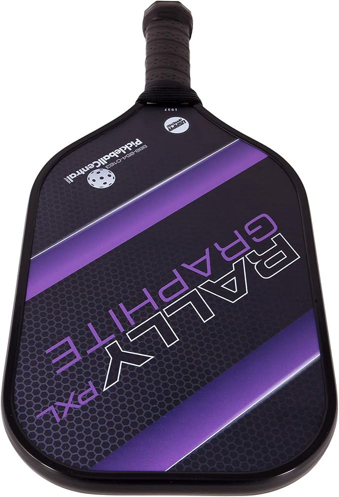 Rally PXL Graphite Pickleball Paddle | Polymer Composite Honeycomb Core, Graphite Carbon Face | Lightweight | USAPA Approved