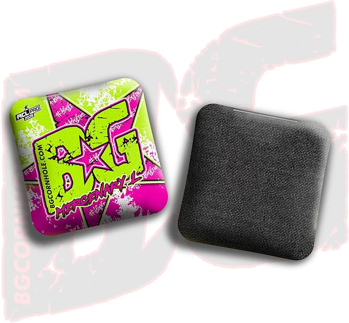 BG Cornhole Mercenary-L Bags | Exclusive to Amazon | Set of 4 Bags