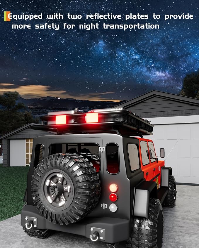 GarveeLife 64 in x 50 in Roof Rack Basket, 200 LBS Capacity Rooftop Cargo Carrier Basket with Extension Luggage Rack Heavy Duty for SUVs, Trucks, Vehicles