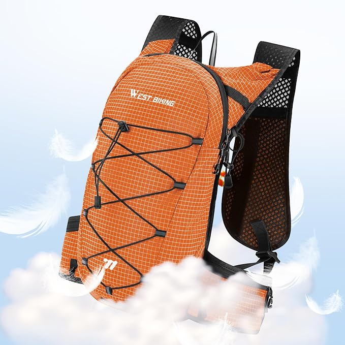 Lightweight Hydration Backpack with 2L Water Bladder Running Hydration Vest Backpack Specialized Hydration Pack for Cycling, Hiking, and Mountaineering
