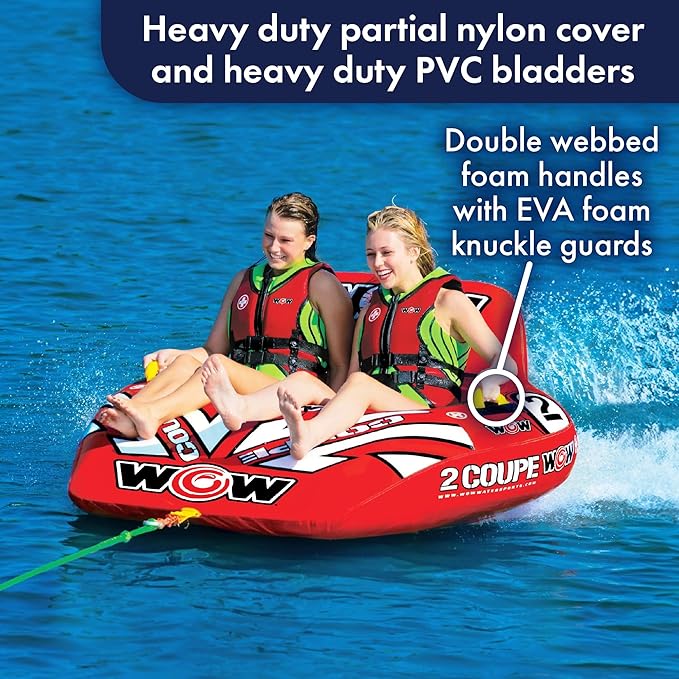 Wow Coupe Cockpit Inflatable Boat Towable Tube