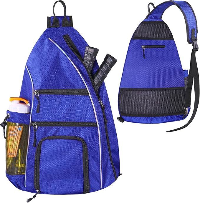 Pickleball Bag - Pickleball Bags for Women Men - Pickleball Backpack - Travel Pickleball Paddle Case, Pickle Ball Bag for Pickleball Paddle Tennis Racket, Protable Pickleball Sling Bag