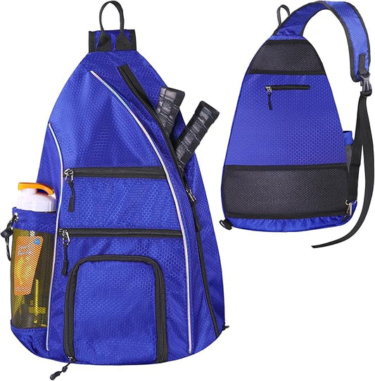 Pickleball Bag - Pickleball Bags for Women Men - Pickleball Backpack - Travel Pickleball Paddle Case, Pickle Ball Bag for Pickleball Paddle Tennis Racket, Protable Pickleball Sling Bag