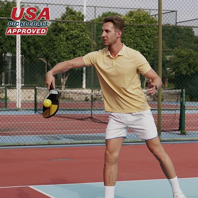 Orca Pickleball Paddles, Tournament Series Carbon Fiber Pickleball Paddles Designed for Maximum Power and Control, USA Pickleball Approved