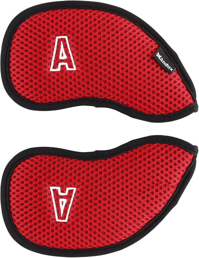 Andux Mesh Golf Iron HeadCovers with Number on Both Sides 10pcs/Set MT/S14