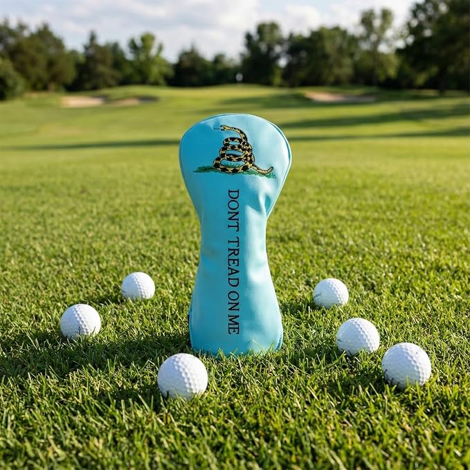 Fun Golf Club Head Covers 4 Models Available 1pc or 3pcs Driver Headcover, 3 5 Fairway Wood Head Cover, Rescue Hybrid Headcovers