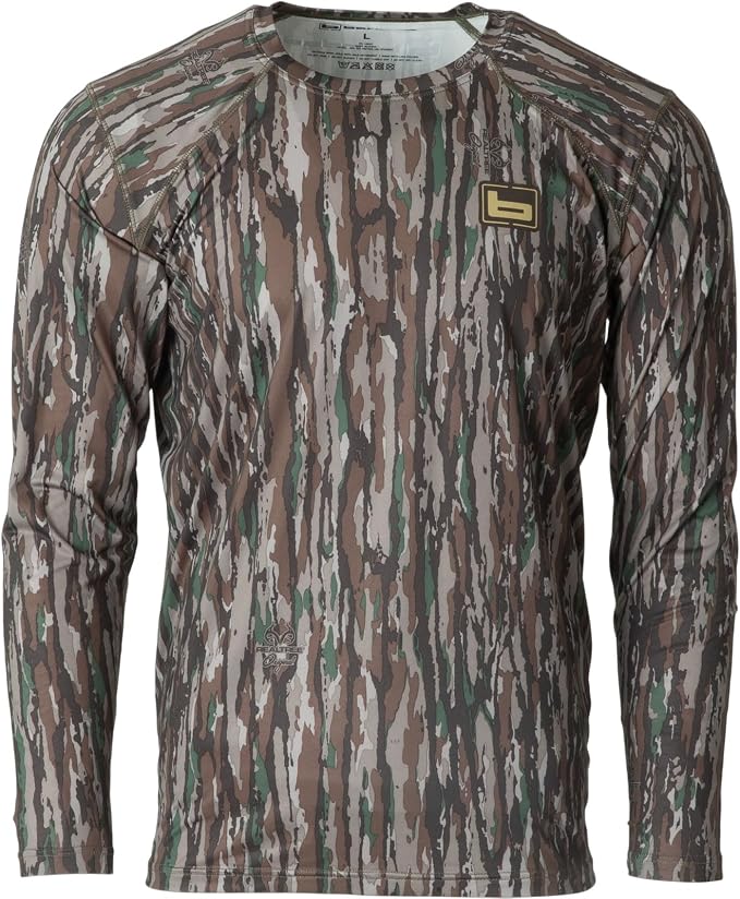 Banded Tec Stalker Mock Shirt – Lightweight, Breathable, Moisture-Wicking Hunting Performance Shirt