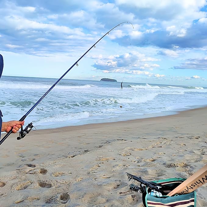 Whistytwig Carbon Fiber Telescopic Fishing Rod - Portable Collapsible Design for Travel and Adventure - Versatile Saltwater and Freshwater Fishing Pole