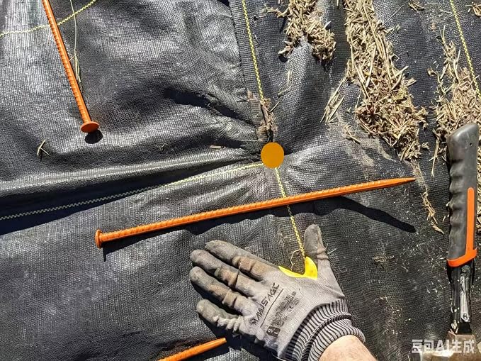 16 Inch Rebar Stakes,Metal Marker Stake ，Survey Stake， Ground Stake, 1/2 Inch Diameter， Metal Spikes,Used for Speed Bump Wheel Stop and Camping Property Line Markers (6 Pack)