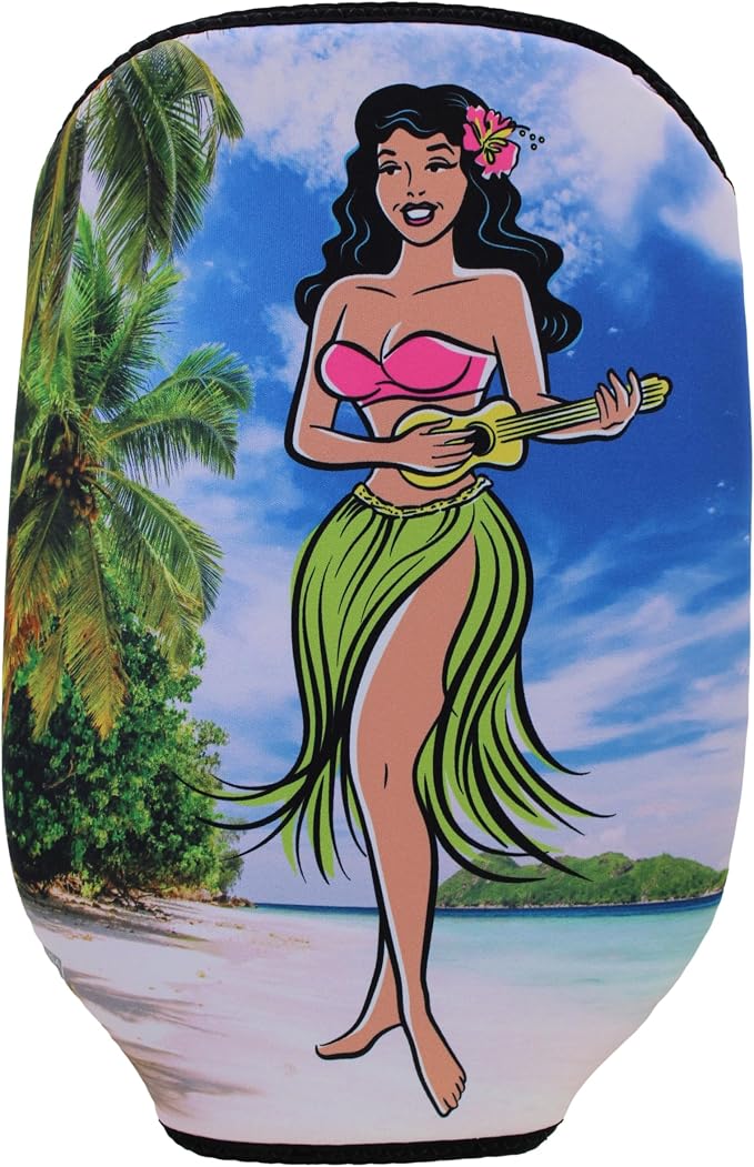 BeeJos Hawaiian Collection: Premium Slip-On Pickleball Paddle Cover-Fits Standard Size Paddles-Zipperless (Paddle not Included)