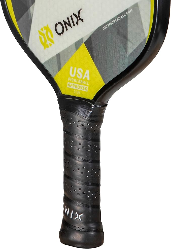 Onix Graphite Z5 Carbon Fiber Pickleball Paddle with Wide-Body Shape, Honeycomb Core & Graphite Face
