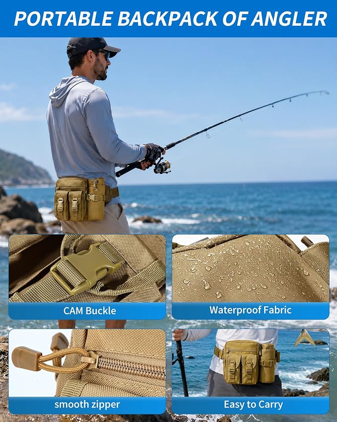 Fishing Tool Kit - 112pcs Fishing Gear & Equipment, Fish Pliers, Hook Remover, Scale, Scissors, Lip Gripper, Lures