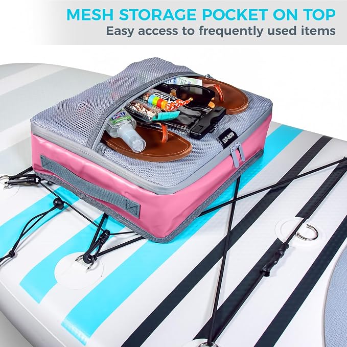 SUP-Now Paddle Board Accessories Cooler with Waterproof Phone Case – Essential SUP Accessories for Paddleboarding