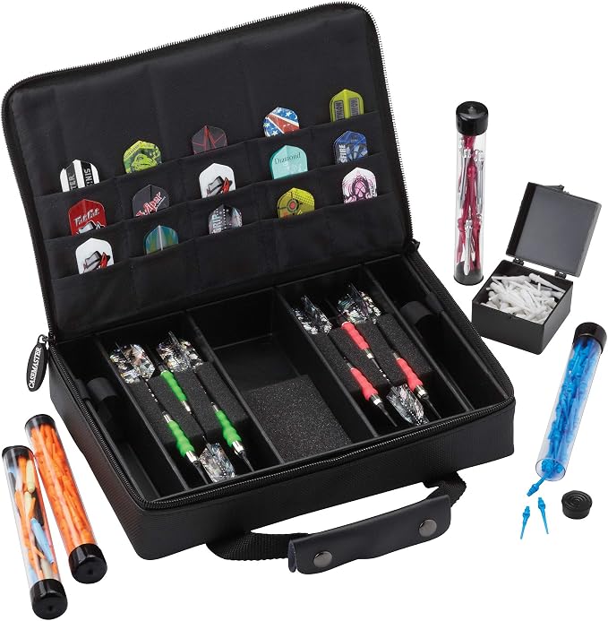 Casemaster Classic Black Nylon Dart Case