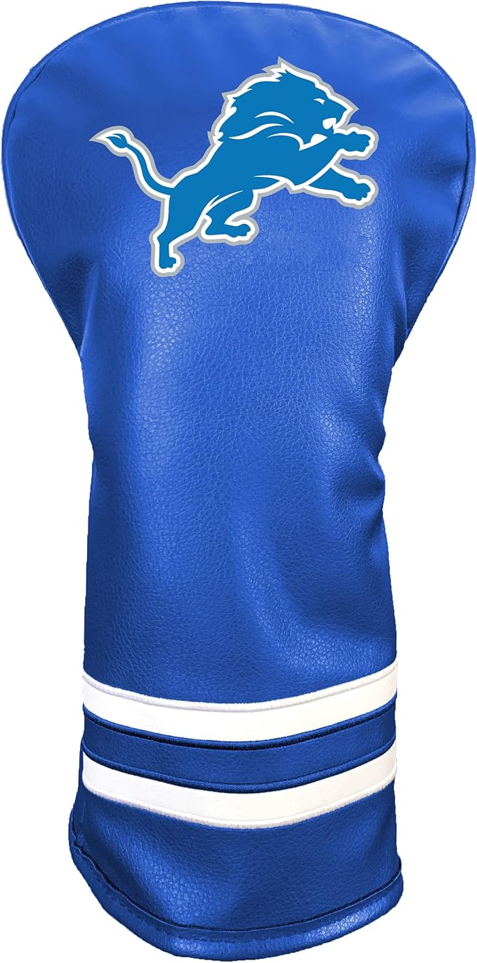 Team Golf NFL Vintage Driver Golf Club Headcover (Printed), Form Fitting Design, Retro Design with Fleece Lining for Extra Club Protection