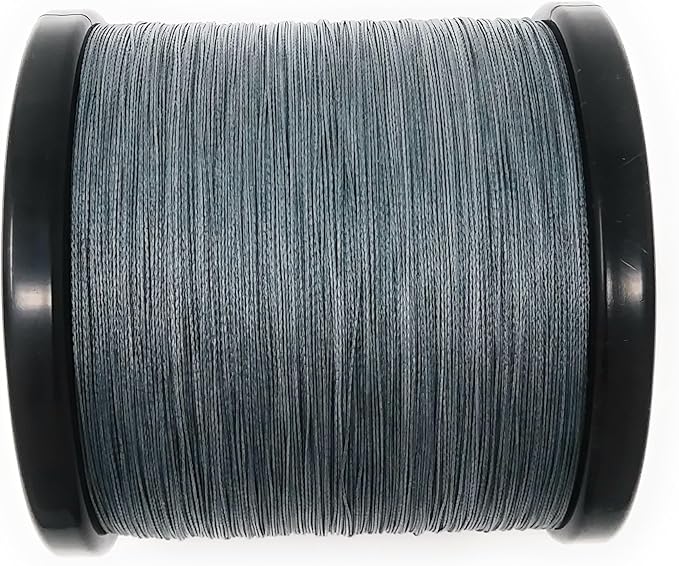 Reaction Tackle Braided Fishing Line - Pro Grade Power Performance for Saltwater or Freshwater Fish - Colored Fishing Line Braid for Extra Visibility
