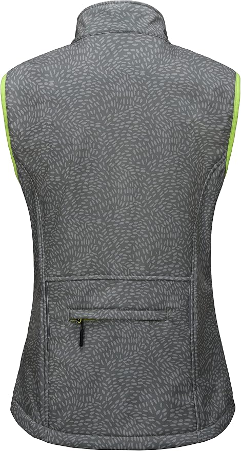 Little Donkey Andy Women's Fleece Lined Softshell Vest Lightweight Windproof Sleeveless Jacket for Hiking Outdoor Travel Golf