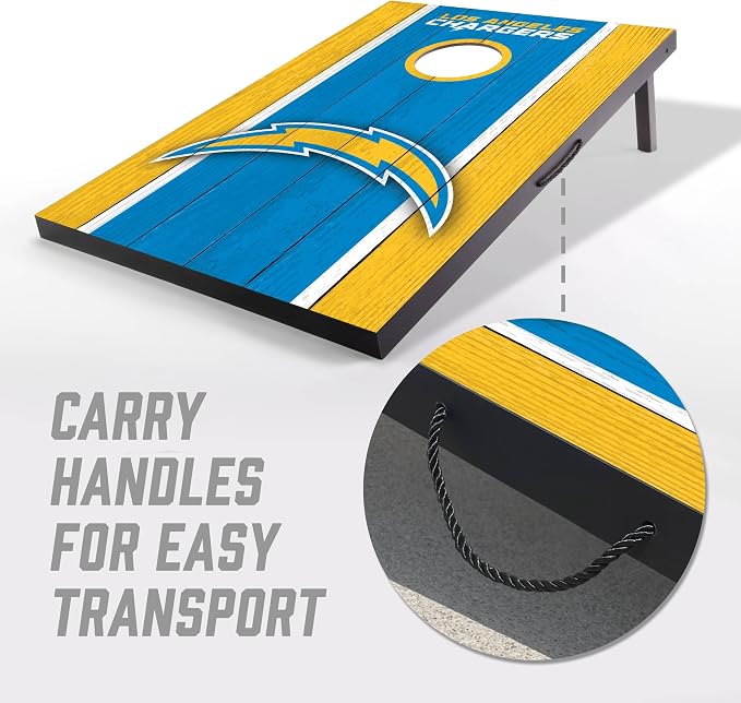 YouTheFan NFL 2' x 3' Portable Cornhole Game with Logo Bags