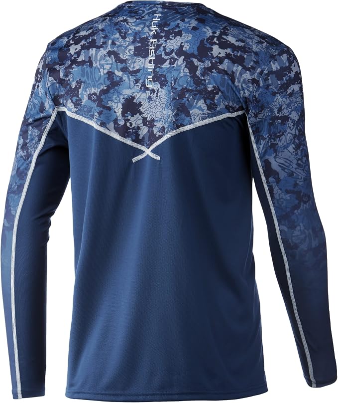 HUK Men's Icon X Long Sleeve Shirt, Performance Fishing Shirt